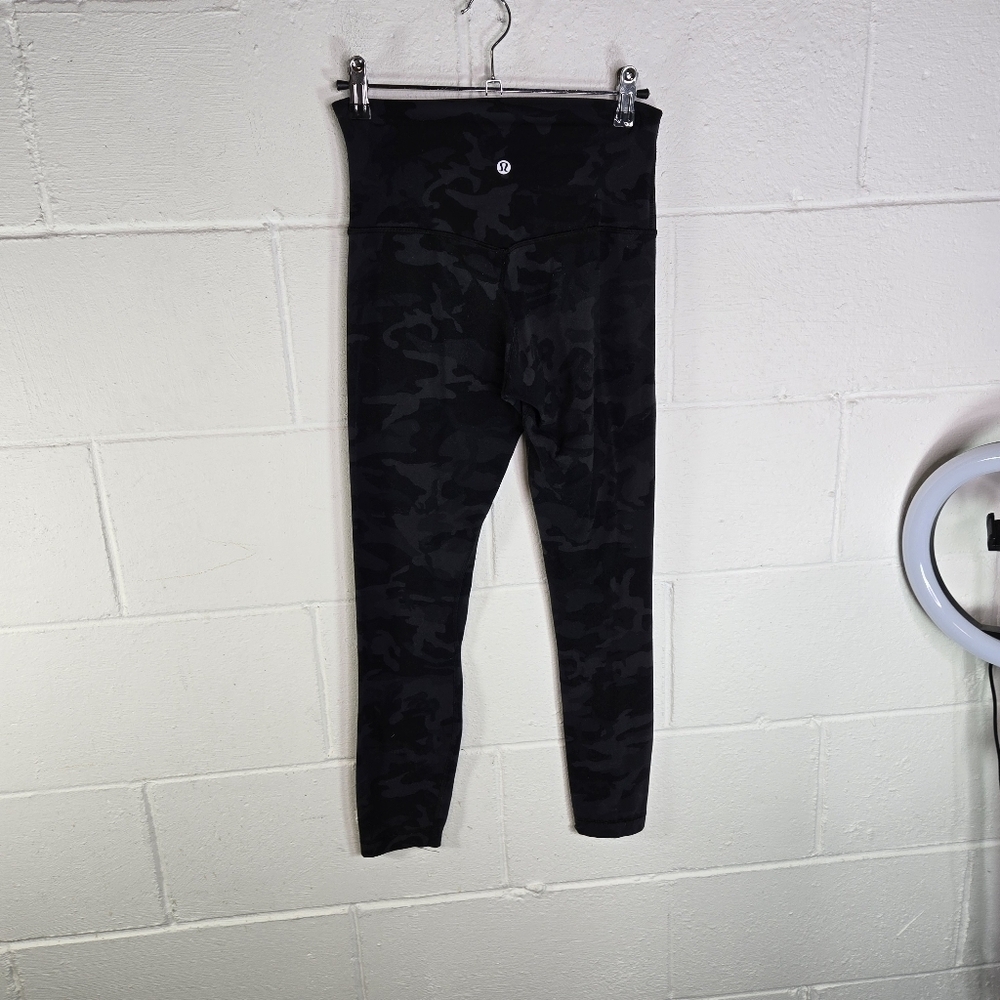 Lululemon gray black camo align leggings - Picture 2 of 8